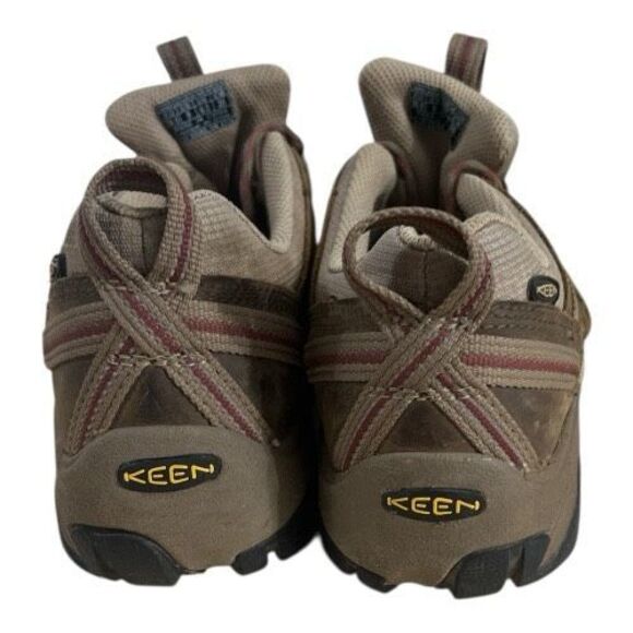 KEEN Shoes Women Size 9 Brown Leather Voyageur Hiking Low Hiking Boots Outdoor - Picture 6 of 11